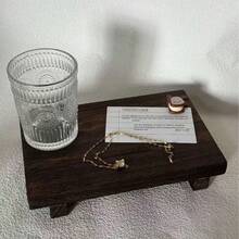 1 hộp đựng đồ trang điểm để bàn bằng gỗ cao cấp, khay trang điểm kiểu Trung Quốc cổ điển, giá đựng đồ, khay đựng trang sức, đồ trang trí phòng trang điểm, đồ trang trí phòng. - Khay hương thơm - Xem 6