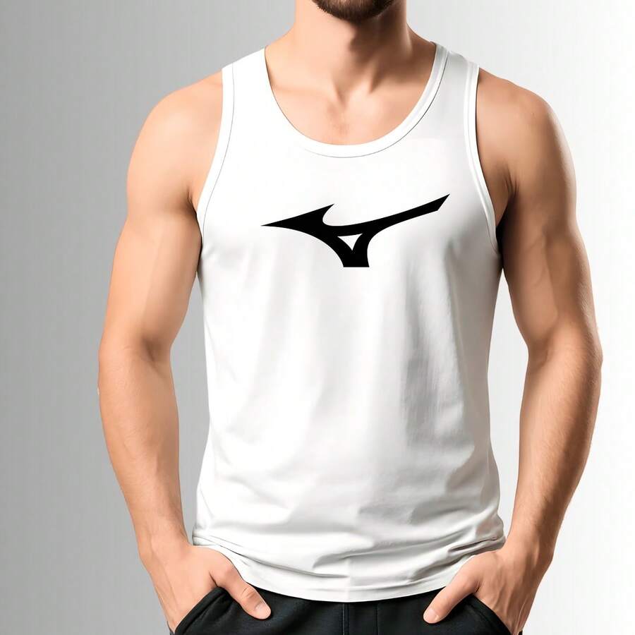 Men's Tank Top MZ Lightweight And Comfortable Cotton - White - View 1