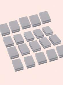 klimonla Gray Mini Nail Buffer Block 180/100 Grit Sponge Nail Polish Sanding Buffer Strips Nail File Blocks Manicure Tools 20pcs - Grey - View 6