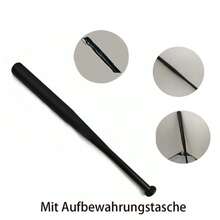 Baseball Bat - Black - View 3