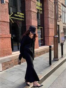 Women Sports Sweater Co-Ords