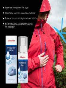 jakehoe All-Purpose Waterproof & Stain Repellent Spray, Convenient For Daily Clothing, Shoes And Bags Care. In Addition To Waterproofing, It Also Prevents Stains, Dust And Discoloration, Making Cleaning Easier And Keeping Shoes In Perfect Condition.