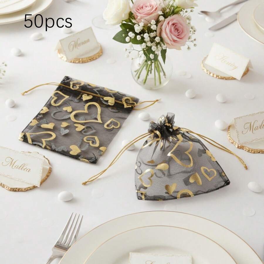 Gift Packaging Bag - Black - View 1