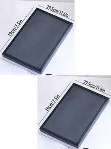 1个/3个装100格首饰盒，大容量首饰戒指展示盒 | 带透明盖和托盘支架的耳环收纳整理盒 - 彩色 - 查看 15