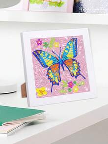 5D DIY Diamond Painting With Frame, Cute Capybara, Butterfly, Cow Diamond Art Kits, Mosaic Home Decor Wall Art, Gift For Friends On , Christmas, Valentine's Day, Halloween, Thanksgiving - 18*18 With Frame - View 15