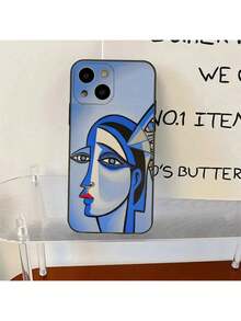 Coque de téléphone avec peinture abstraite de Picasso compatible avec 16, 15, 14, 13, 12, Pro, Max, 11, 7, 8, Plus, XR, XS Max. Coque silicone souple antichoc. Coque compatible avec 17 Pro, 17 Pro Max, 17, 16 Pro - Z8 - Voir 5