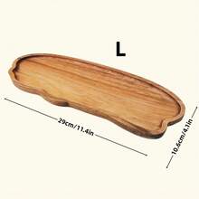 Wooden Tray, Snack Tray, Breakfast Tray, Cooked Food Plate, Cheese Plate, Dessert Plate, Bathroom Vanity Tray, Suitable For Breakfast, Coffee Table, Home, Restaurant Use