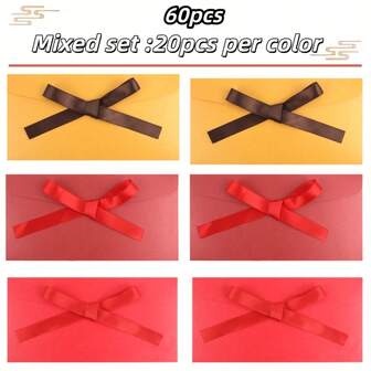 60 piezas Sobre con perlas y brillo grueso | 220*110mm | 3 estilos | Adecuado para invitaciones de boda, invitaciones de negocios, fiestas - Navidad, Acción de Gracias, Día de San Valentín, Día de la Madre, Cumpleaños