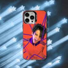 Funda de teléfono Bill Kaulitz Rock COOL para 17,16,15,14,13,12,11,Pro,Max,Plus, negra mate dura - z2 - Ver 6