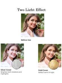 1pc Handheld Multifunctional 2-In-1 Photography Reflector, Portable & Foldable, Suitable For Photography, Studio Lighting, Indoor/Outdoor Fill Light - Multicolor - View 8