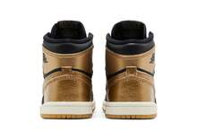 Nike Air Jordan 1 Retro High OG Toddler 'Black Gold' (Unisex) Black/Metallic Gold/Sail FD1413-071 Autumn New - 黑色 - 查看 6