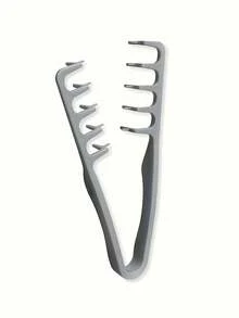 This Wide-Tooth Comb Is Suitable For Both Men And Women. It Can Brush And Fluff The Hair. The ABS Plastic Textured Handle Is Suitable For All Hair Types. Specially Designed For Styling, It Is Very Suitable For Use In The Bathroom, Scalp Massage, Back-To-School Season, Travel, And Daily Life. It Is Also An Excellent Holiday Gift For Family And Friends. - Multicolor - View 12