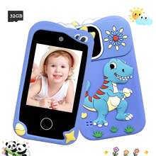 Điện thoại thông minh đồ chơi trẻ em màn hình cảm ứng HD 2.8 inch với camera kép - Tất cả trong một: Âm nhạc, chụp ảnh, quay video, chơi game và đèn pin, món quà hoàn hảo cho Giáng sinh và sinh nhật. - Nhiều màu - Xem 2