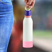 2 botas de silicona para botella de agua   Twist de 24 onzas, funda protectora antideslizante aplicable para   Twist - 2+2 rosa rojo - Ver 5