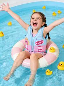 Comfortable & Snug Children's Swimming Vest, Kids' Swimming Training Buoyancy Vest - Helps Children Gain Confidence In Water, Enjoy The Cool Summer