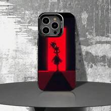 Funda para teléfono A-Alastor R-Radio D-Demon para 17,16,15,14,13,12,11,Pro,Max,Plus,E, cubierta negra mate a prueba de golpes - z4 - Ver 10