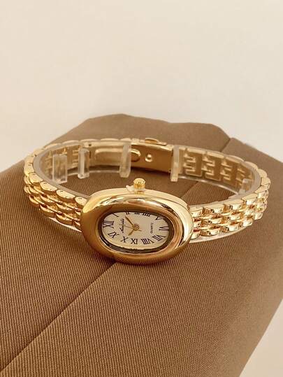 1pc Vintage Silver Stainless Steel Square Small Dial Women's Watch, Fashion Minimalist Elegant Luxury Petite Quartz Ladies Wristwatch, Suitable For Daily Wear, Parties And Other Occasions