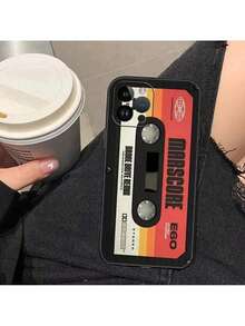 Étui de téléphone rétro magnétique radio cassette compatible avec 16 15 11 12 14 13 Pro Max Mini X XS XSMax XR 7 8 Plus SE4 16e. Jolies housses en silicone. Housse compatible avec 17 Pro, 17 Pro Max, 17 - Style 7 - Voir 2