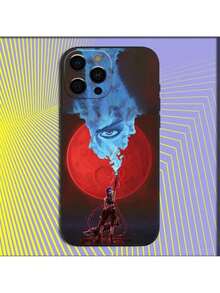 Custodia per telefono compatibile con Anime Arcane J-Jinx L-LOL, adatta per iPhone 16, 15, 14, 13, 12, 11, Pro, X, XS, Max, XR, Plus, Mini, in morbida cover nera. Compatibile anche con 17 Pro, 17 Pro Max e 17. - Z6 - Visualizzare 7