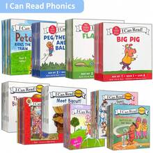 Lachilly 我能读懂儿童英语拼读故事图画口袋书睡前故事书 - 彩色 - 查看 3