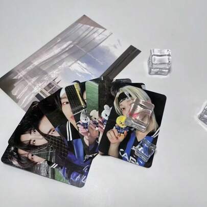 Set de 8 tarjetas de fotos LOMO impresas por ambos lados | Artículo coleccionable | Perfecto para regalos de cumpleaños, merchandising de fans y decoración de habitaciones | Adecuado para fans y amigos