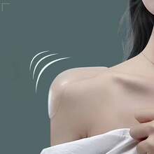 1 Pair Transparent Silicone Shoulder Pads - Non-Slip Removable Breathable Support, Straight Shoulder Pads, Invisible Non-Slip Shoulder Pads, Narrow Shoulder Pads, Unisex Silicone Shoulder Pads, Non-Slip, Self-Adhesive, Portable, Reusable, Suitable For Straight Shoulders, Ergonomic Design, Unisex, Suitable For Casual Wear, Weddings, Formal Dresses, Adult Parties, Clothing Accessories, Daily Use, Comfortable And Non-Stuffy, Bra Accessories, Enhancing Garment Fit And Symmetry, Best Gift For Girlfriend Or Boyfriend - Multicolor - View 11