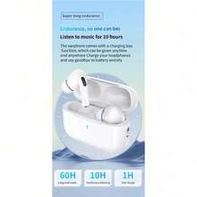 Pro 2 Bluetooth 5.3 Wireless Earbuds & Gaming Headset 2 In 1, True Wireless Stereo Earphones With Deep Bass, Low Latency Game Mode, HD Mic Clear Call, Long Battery Life, IPX5 Waterproof Sport Earbuds, Noise Isolation Comfort Fit In Ear Headphones, Portable Charging Case, Stable Connection, Compatible With IPhone Apple Android Phone Laptop, HiFi Sound Quality, For Sports Gaming Work Travel Daily Use, 2026 New Upgrade High Performance Dual Mode Headset - 白色 - 查看 9