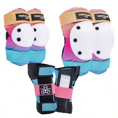 Triple Eight Saver Series Pad Set With Kneesavers Elbowsavers And Wristsavers