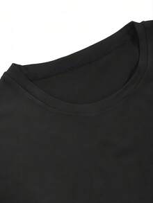 Drake Take Care Tee _ Logo Vintage Aesthetic Drake Hiphop Take Care Tshirt - 黑色 - 查看 3