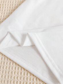 3pcs/Set Young BoyCasual Comfortable T-Shirt, Vest And Pants Outfit, Summer - Green - View 10