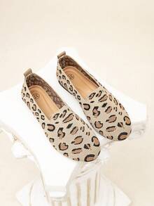 Teens' Outdoor Casual Fashionable Breathable Flat Shoes - Beige - View 3