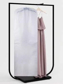 婚纱礼服收纳袋，婚纱悬挂式收纳袋，晚礼服及西装外套透气防尘罩，婚纱包装袋，透明加长收纳袋/防尘罩，贵重衣物保护套，适用于婚纱店、晚礼服收纳、衣柜长款衣物收纳，带拉链，适合长款礼服，婚纱袋，透明服装袋，适合长款新娘礼服收纳 - 彩色 - 查看 9