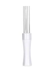 Aguja Mecedora para Café, Distribuidor de Café con Agujas de Acero Inoxidable 304, Base de Aluminio para Barista, Herramienta de Nivelación para Espresso, 13cm,37494940 - Multicolor - Ver 1