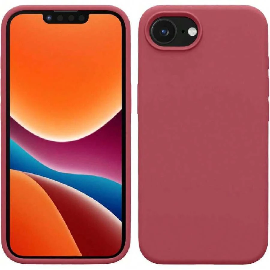 Compatible Case For Apple 16e - TPU And Shockproof Silicone Case - Wireless Charging Compatible - Dark Pink, 37522770 - 紫色 - 查看 1