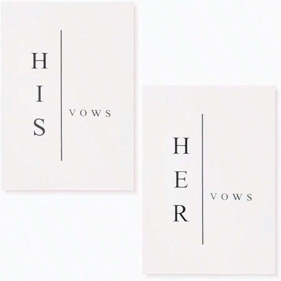 Sổ cưới hiện đại dành cho cô dâu - Sổ tay cưới của cô dâu và chú rể, Sổ cưới 28 trang, Kích thước: 14cm x 10cm, Phù hợp cho các cặp đôi mới cưới, Lời thề nguyện, Vật dụng cần thiết cho đám cưới - trắng - Xem 1