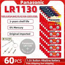 Panasonic 10-100节松下189 LR1130 AG10 SR1130 389 V10GA LR54 SR54碱性纽扣电池，适用于手表、计算器、玩具等。 - LR1130 Panasonic (GF) - 查看 13