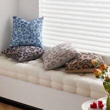 1件装提花短绒靠垫套，粉色，40 x 40厘米，单面提花工艺，靠垫套，沙发靠垫套，装饰靠垫套，柔软舒适，适用于沙发、卧室、客厅、阳台等场所。 - 深灰色 - 查看 5