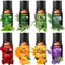 香薰精油套装，新鲜水果和植物香氛精油，适用于香薰机、加湿器、DIY香水、肥皂和蜡烛制作，包含薰衣草、玫瑰、迷迭香、佛手柑、柠檬草、薄荷精油 - 黑色 - 查看 13