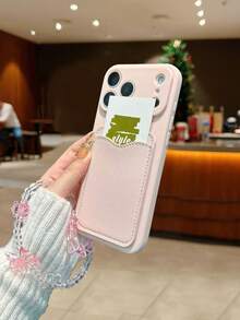 Minimalist Rhombus Crossbody Strap Phone Case + Card Slot Ultra Wallet Lanyard Thick Shockproof Phone Protective Cover Compatible With Iphone 16/16 Pro/16 Plus/16 Pro Max, 15 Pro Max, 13/14/P11/P12, A50/A12/A32/A52/A72/A51/A21S/A13/A14/S22 Ultra/S23, Redmi 11/12 Pro/12/12X/Note 11/9A/9C/Poco X3 NFC/Redmi 10/9/Note 9/12C/Note 11 Pro - Pink - View 6