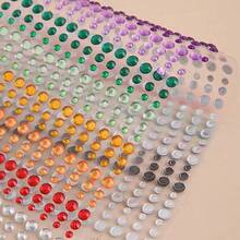 900pcs/1800pcs Color Eye Gems Assorted Arts Accessories, Music Festival Stage Performance Face Jewelry Makeup Supplies - Nhiều màu - Xem 6