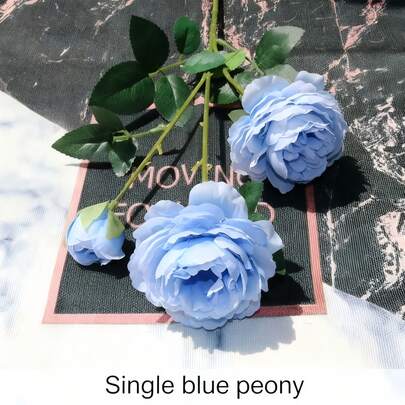 1 Bouquet Of Assorted Colors, DIY Artificial Flower Bouquet, White, Pink, Red, Orange, Blue Fake Flowers, Everlasting Artificial Flower Bouquet, Suitable For Anniversary, Engagement, Wedding Gift, Home Decor, Office/Kitchen Decor, Party Decor, Room Decor, Valentine's Day, Mother's Day, Birthday Gift For Girlfriend, Mom, Ladies (Slight Color Difference)