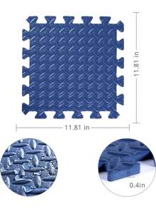 16pcs/Set Odorless Foam Floor Mats, Suitable For Indoor & Outdoor, Interlocking Puzzle Mats For Bedroom, Anti-Slip Yoga & Fitness Exercise, Easy To Clean Large Area Rug