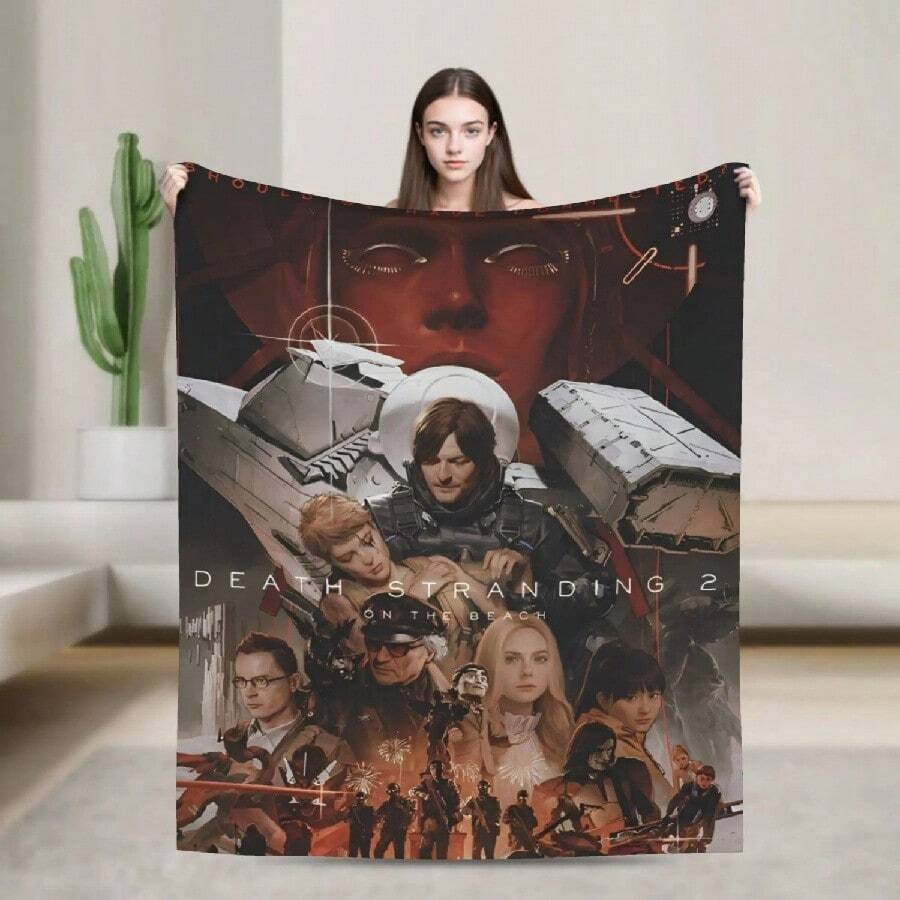 Deadpool And Wolverine Blanket Superhero Fleece Throw Blanket Summer Air Conditioning Decoration Ultra-Soft Warm Bedsprea,Deaths Strandings 2 Blanket Multiple Sizes Cozy And Lightweight Throw Blankets For Sofa Couch And BedDecorative Sofa Blankets For Bed Kawaii G-Gengars Bedroom Decoration Shaggy Throw Blanket Nordic Home Bedspread The Warm WinterDecorative Sofa Blankets For Bed Kawaii Pokem-Jolteons Blanket Oversized Home Bedroom Decoration Bedspread The Throw Warm WinterDeltarune Fun Game Blankets Quality Warm Bedding Throws Spring Decorative Outdoor Funny Bedspread - Trắng 1 - Xem 1