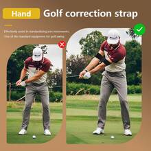 Golf Swing Training Strap, Arm Position Fixing Swing Trainer