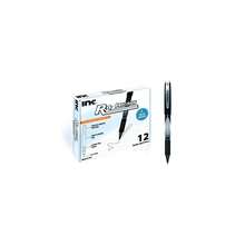 Juego de 12 bolígrafos de punta ultrafina de 0,5 mm R2 Precision Rollerball con agarre cómodo para escuelas, oficina, escritura y diarios, tinta negra - Precisión-0,5 mmPrecisión 05 mm - Ver 1