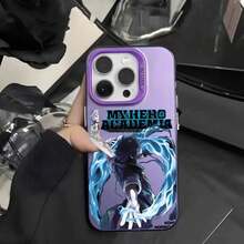 1pc Anime Dabi  Phone Case Compatible With  17 17Air 16 15 14 13 12 11 Pro Max Plus Colorful Silver, Cover Compatible With  17 Pro Case,  17 Pro Max Case,  17 Case,  16 Pro Case - z1 - 查看 6