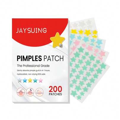 200 Patches, Lightweight Acne Patch, Covers Blemishes, Hides Pimples, Perfect For Sensitive Skin, Daily Use Essential, Acne Stickers
