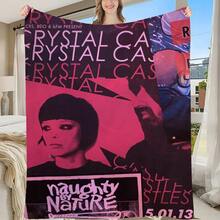 Crystal Castles Band DIY Wall Tapestry Hanging Tarot Hippie Wall Rugs Dorm INS Home Decor - 6 - 查看 8