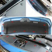 100pcs Universal Car Body Repair Clips, 6 Sizes, Made Of Durable Black Nylon, Includes Bumper Fasteners, Grommets, Clips, Versatile & Practical Auto Fastener Accessories