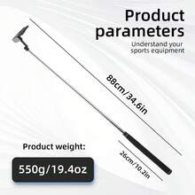 WUDAY Left/Right Handed Golf Putter - Non-Slip Grip And Alignment Line, Stainless Steel Shaft, Low Center Of Gravity Design, Suitable For Beginners, Precision Crafted, High-Quality Putter